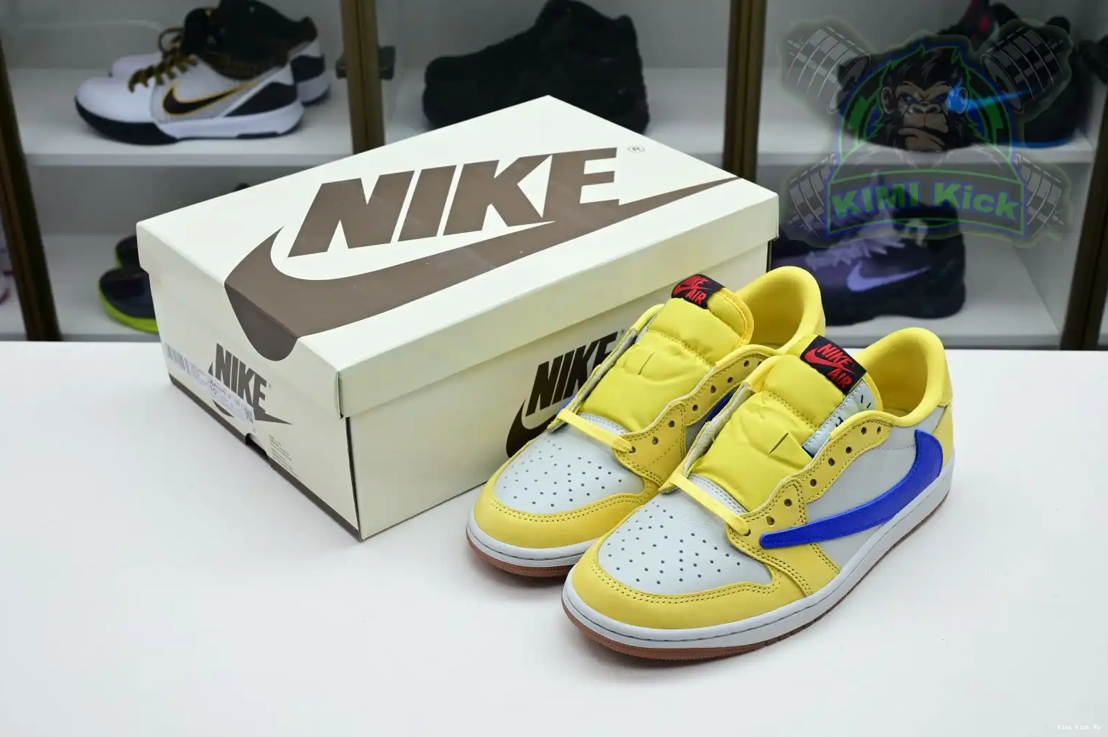 Travis 1Low Kimikick Jordan Canary x Air Jordan Scott 0520